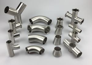 China Sanitary Stainless Steel Pipe Tube Fitting Short Long Ebow wholesale