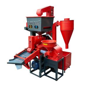 China 11KW Commercial Combined Rice Mill Machine With Elevator Lifter wholesale