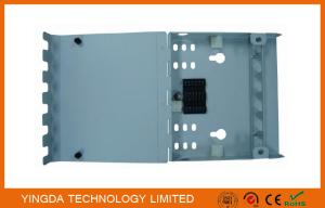 China FTTx Mini 6 Port Fiber Optic Termination Box Flip Cover , Fiber Optic Joint Box wholesale