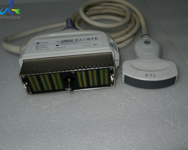 GE Vivid E90 C1-6-D Convex Array Ultrasound Probe Repair Lens Replacement