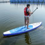 Removable 3 Fin 320*76*15cm Mens Paddle Board