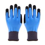 Oil Resistant Nitrile Safety Gloves 13 Gauge Polyester Double Dipped Nitrile