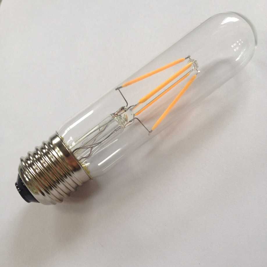 T10 tubular bulb dimmable filament LED 3.5Watt E26/E27 220Volt 120V 2100K