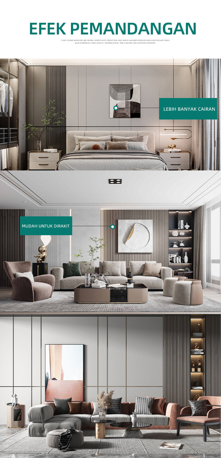 Formaldehyde-Free And Environmentally Friendly Bamboo Wood Fiber Fabric Wall Panel