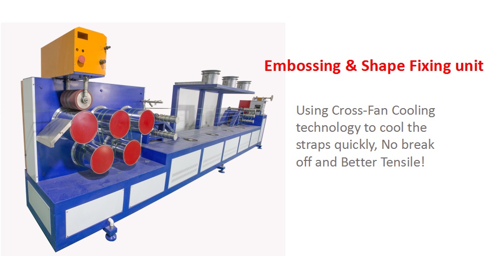Sheet Band PET Packing Plastic Strap Making Machine 100mm