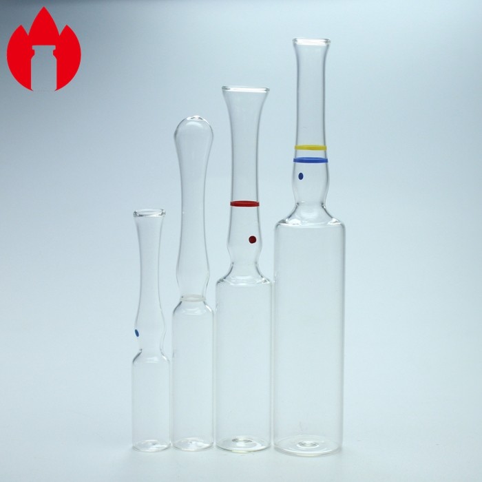 Type A B C D Pharma Injection Empty Glass Ampoules Vial 1ml - 20ml
