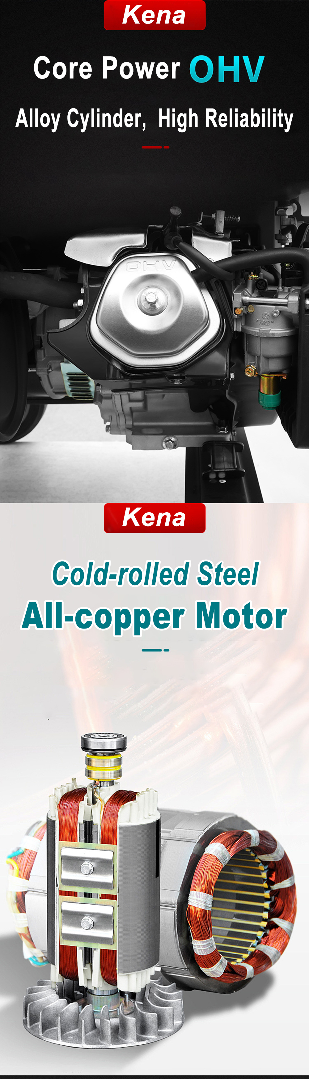 4 kW Single Cylinder 2-Stroke Air Cooled Generador Set / 10 kVA Single-Phase 6kW Benzin Petrol Power 5kW Gasoline Generator