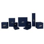 Plastic Jewelry Box Soft Touch Paper Ring/Earrings/Pendant/Bracelet /Watch Gift