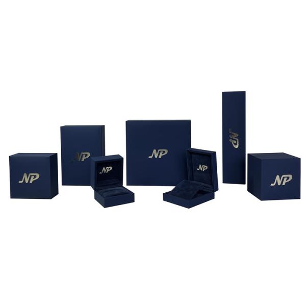 Plastic Jewelry Box Soft Touch Paper Ring/Earrings/Pendant/Bracelet /Watch Gift