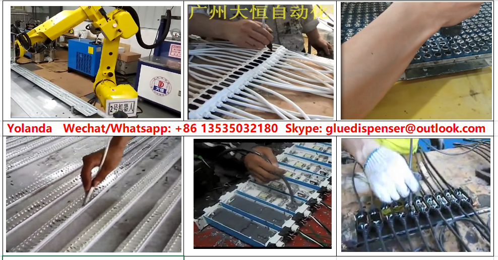 Static Or Dynamic Stirring Method Epoxy And Hardener Filling Machine For Capacitors