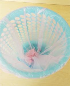 China Heat Sealing High Density Polyethylene Plastic Garbage Bag wholesale