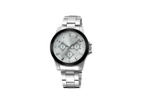 China Silver Field Chronograph Watch , Timepieces Quartz Chronograph Watch 10ATM wholesale