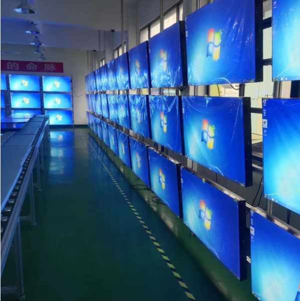 3*3 55" PLA SCCP 1.8mm Bezel LCD Advertising Wall