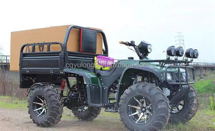 Maximum Speed 50-75Km/h 4-Stroke 250CC 300CC ATV 4x4 Bucket Quad Bike Farm Buggy UTV