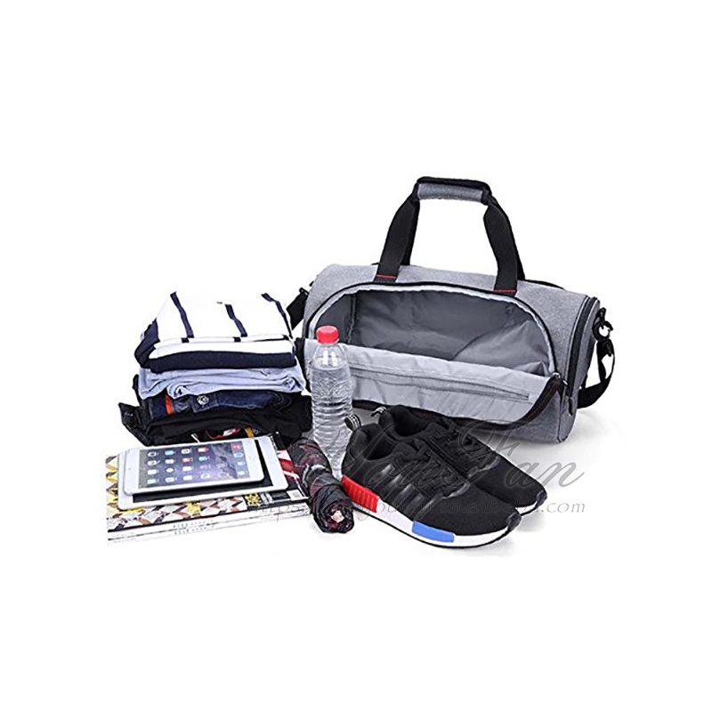 Carry On Weekender Bag With Shoe Compartment And Air Ventilation Holes