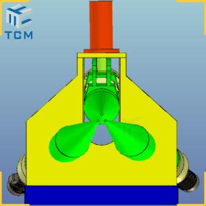 China Special Sheet Metal Cone Rolling Machine 3 Rollers Hydraulic wholesale