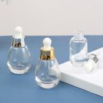 15ml 30ml 50ml Mini Luxury Unique Water Drop Shape Essential Hair Oil Dropper
