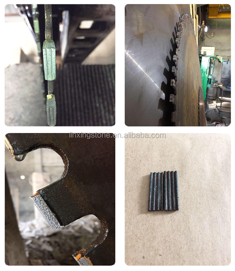 Market Sinter Manufacturing Arts Marble Diamond Tips Block Stone Cutting Gangsaw Segment