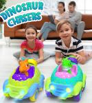 Electric 2.4G Cartoon Remote Control Cars Dinosaur Radio Control Toys for Boys