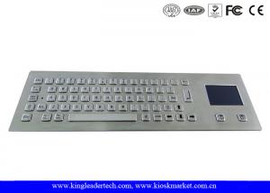 China 64 Keys Industrial Keyboard With Touchpad Laser Engraved Graphics PS/2 Or USB Interface wholesale