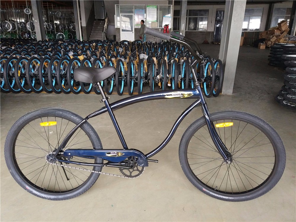 26x3 inch Unisex Step Through Aluminum Frame 3 Speed Beach Cruiser Bike for Rent in USA