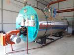 30-1300hp Industrial Gas Fired Boilers / Textile Industry Horizontal Steam