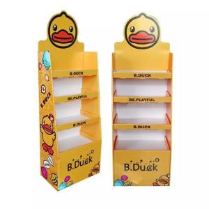 China Cartoon Design Cardboard Corrugated Shelf Display Supermarket Retail For Toys wholesale