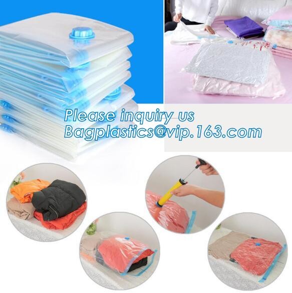 PA space bag for travel, vacuum pack mattress bag, vacuum plastic storage bags, vacuum quilt packing bags, flat v