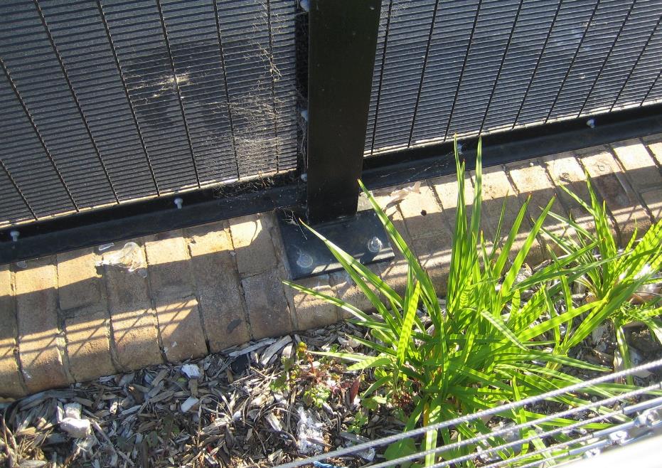 Clearvu Security Fence ,High Security 12.70mm x 76.20mm x 4.00mm wire ridity panels