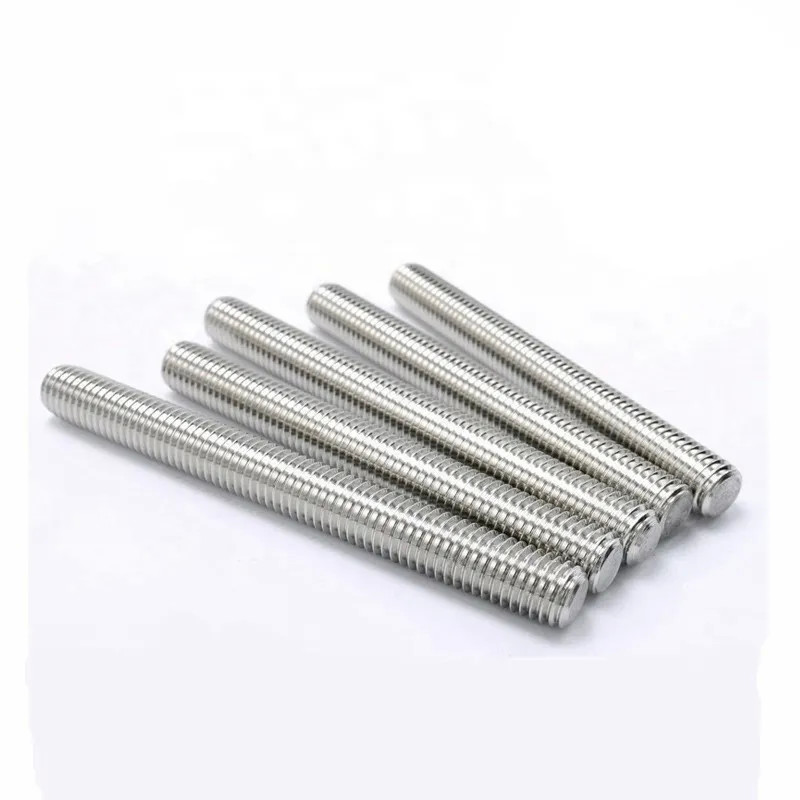 SS304 Stainless Steel Full Thread Stud Bolt M10 120MM Double Threaded Rods