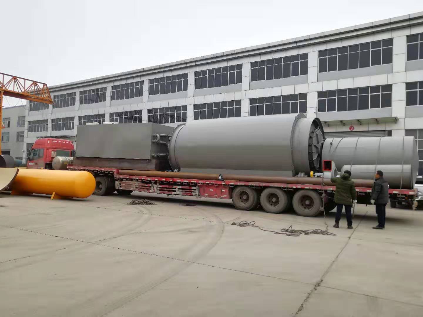 Q245R Boiler Steel Waste Oil Purifier Recycling to Diesel Oil Distillation Machine