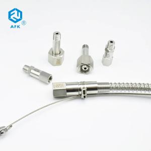 China Stainless Steel Braided High Pressure Gas Hose With Cable For Cylinder wholesale