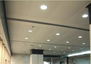 China Perforated Acoustic Lay In Ceiling Tiles aluminum , 600mm * 1200mm wholesale