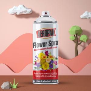 China 400ml Aerosol Spray Paint For Real Flower Natural Flower Colouring Spray wholesale