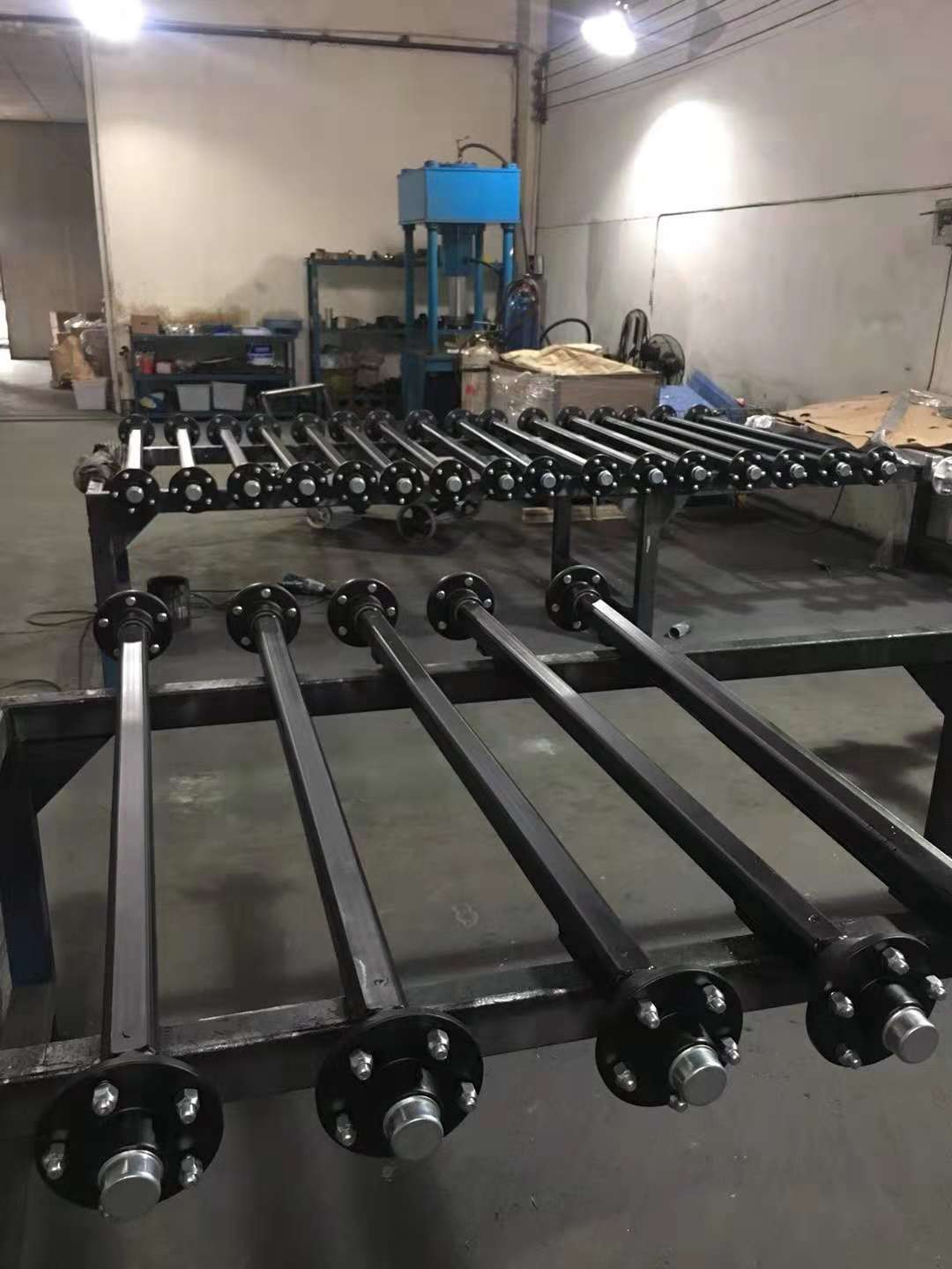 5200 lb Torsion Trailer Axle with Electric Brakes and Hand Brake Option