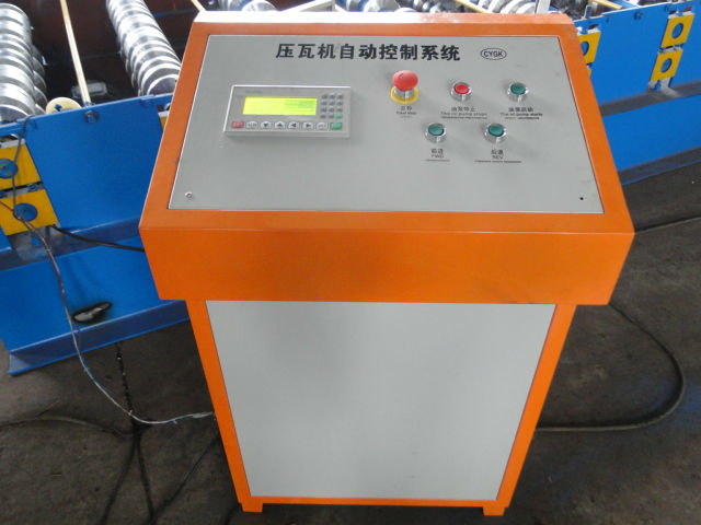 750 Metal Roofing Sheet Making Machine Cr12 For Roof Tile Panel