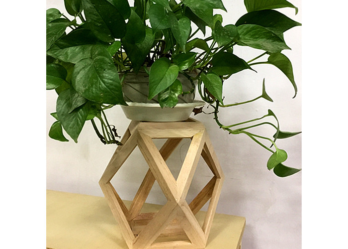 Solid Wood Creative Handcrafted Wooden Gifts Customized Wooden Flower Pot