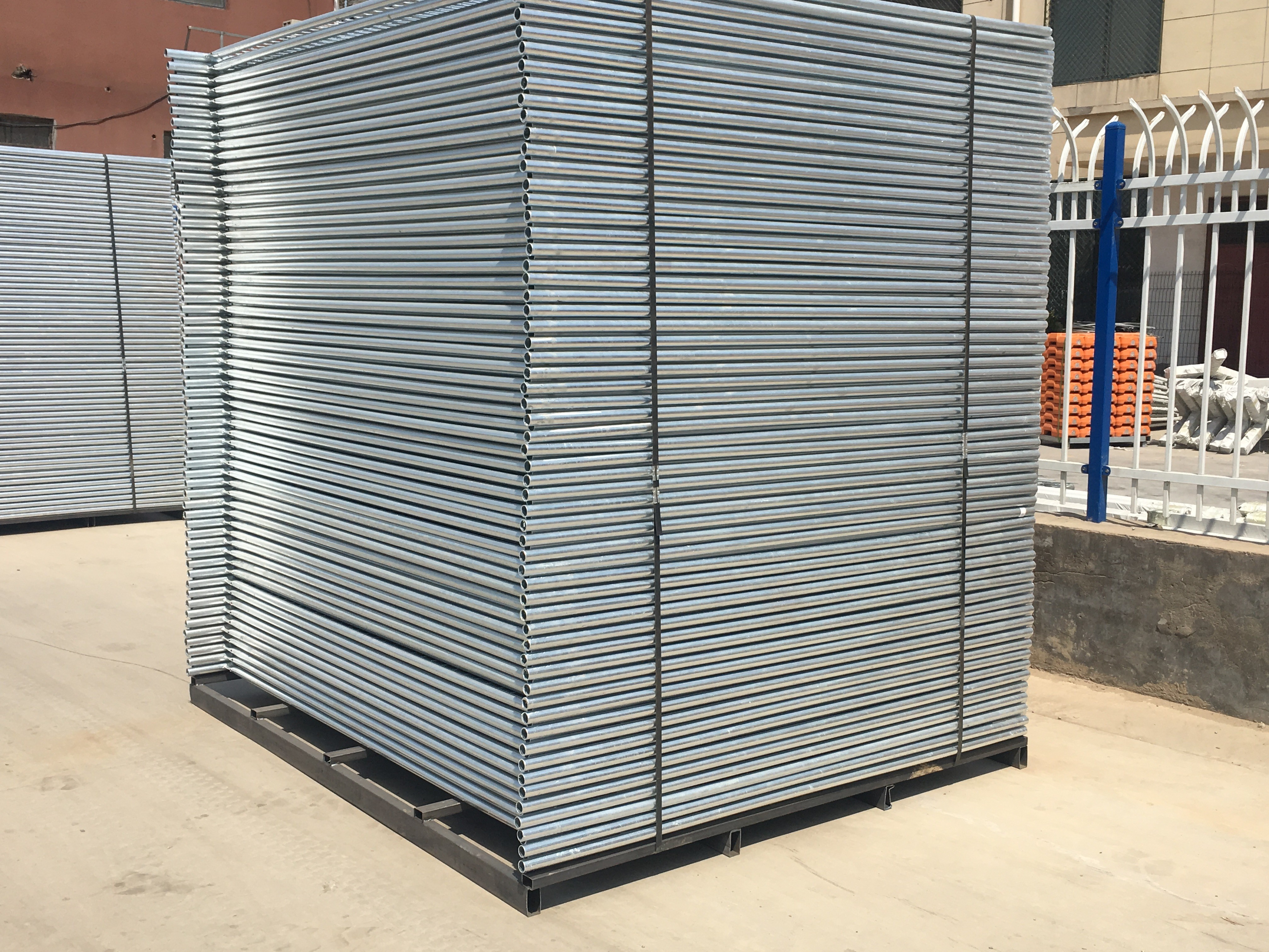 Removable Temporary Fence Panels Construction Safety Fence High Security