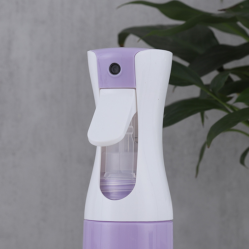 Hot sale 200ML Injection Matte Fine Mist hair Sprayer Bottle Plastic empty Hairdressing water Continuous Spray Bottle