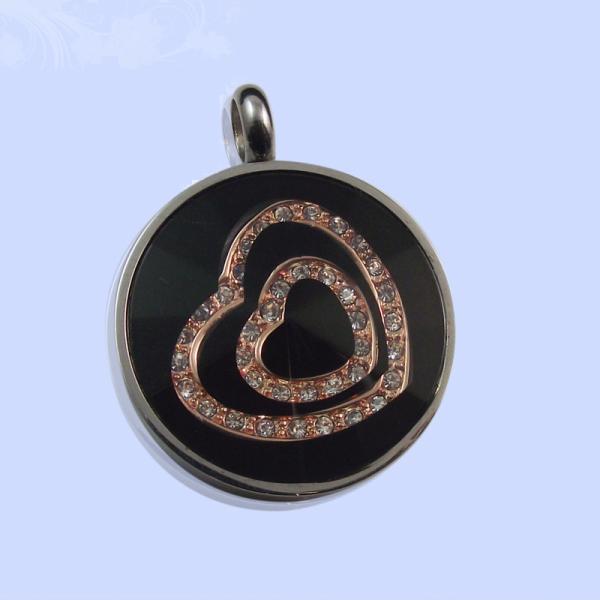 Fashion High Quality Fashion Stainless Steel Round Shapped Necklace Pendant