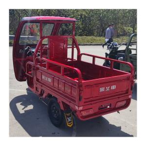 China 70-90km Driving Mileage 3 Wheel Motorcycle Electric Cargo Tricycle for Adults wholesale