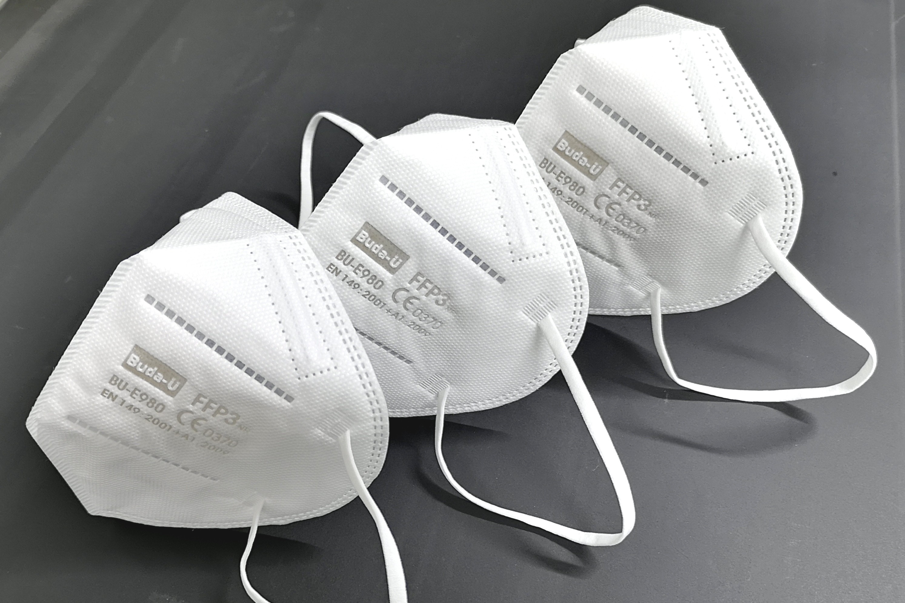 FFP3 Face Mask Without Valve , Good Breathability , FFP3 Filtering Half Mask , FFP3 Protective Mask CE 0370