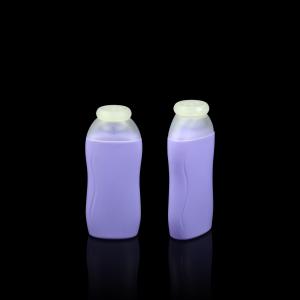 China 250ml Coconut Oil Shampoo White Bottle PE Body Wash Dispenser Bottles wholesale