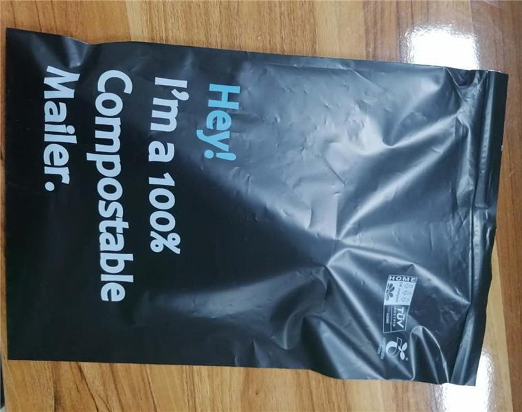 Self Seal 100% Compostable Poly Mailer Bags Biodegradable Shipping Bags For Clothing