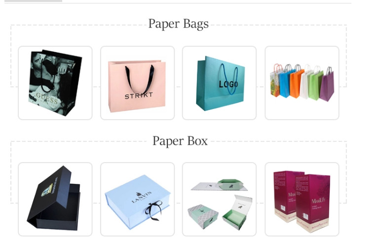 Beautiful Custom Printed Paper Bags Art Paper Material Any Size Available