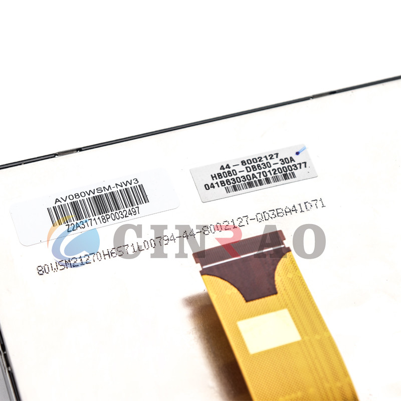 AV080WSM-NW3 GPS 8 Inch Screen / GPS TFT Display HB080-DB630-30A