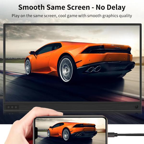 Laptop 13.3" UHD IPS 4K Portable Monitor USB C HDMI pS5 Gaming Display