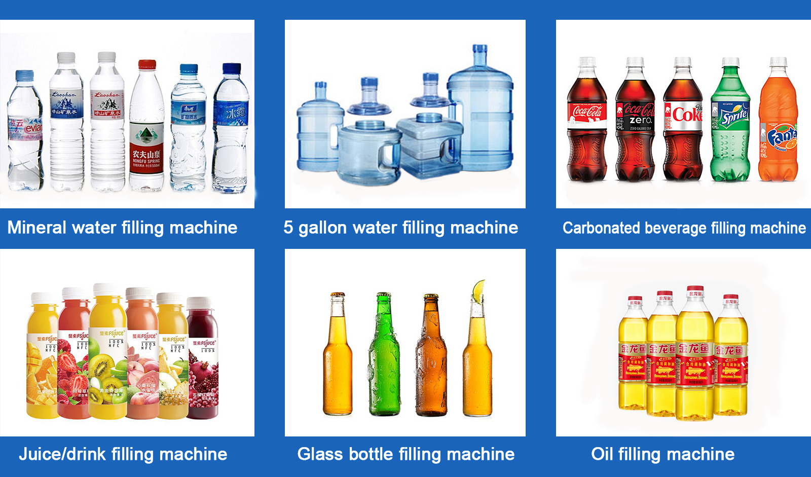 Automatic Magnetic Pump Liquid Filling Machine for Beer Juice Water Oil 1800mm 220V