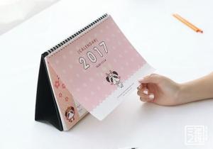 China calendar 2017 table Planner Calendar printing wholesale