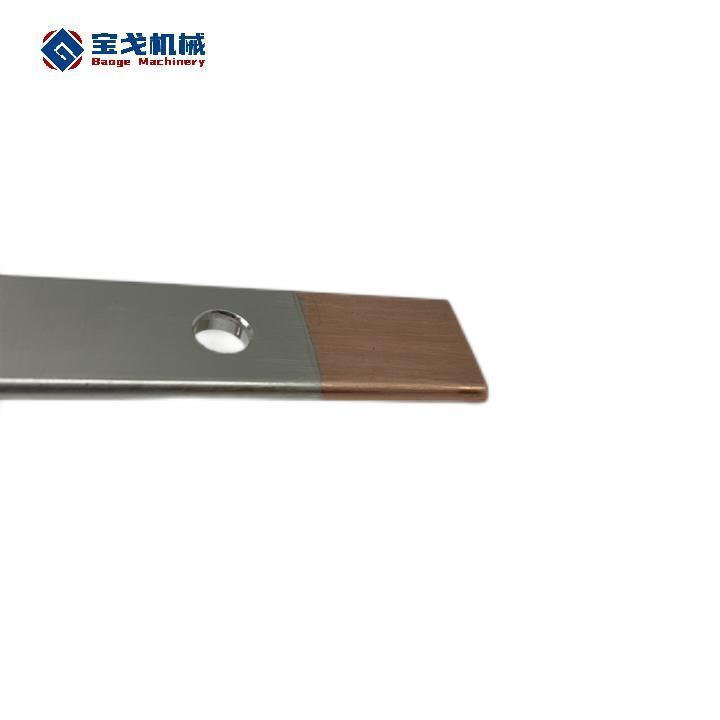 Lithium Batteries Factory Direct Laminated Copper Busbar with Part Tin Plated